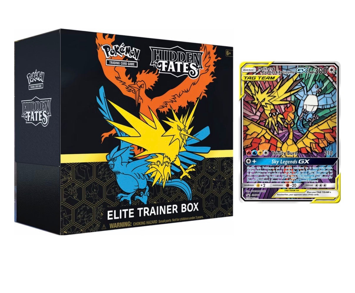Pokémon Hidden Fates Elite Trainer Box (EN)