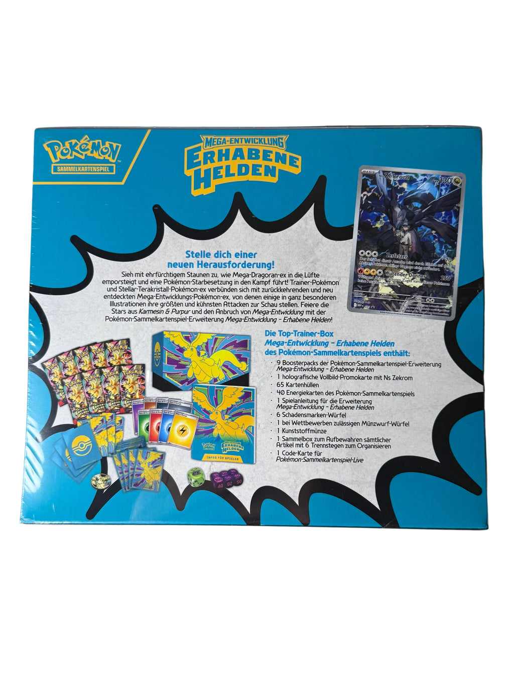Pokémon Mega Evolution: Erhabene Helden Elite Trainer Box (DE)
