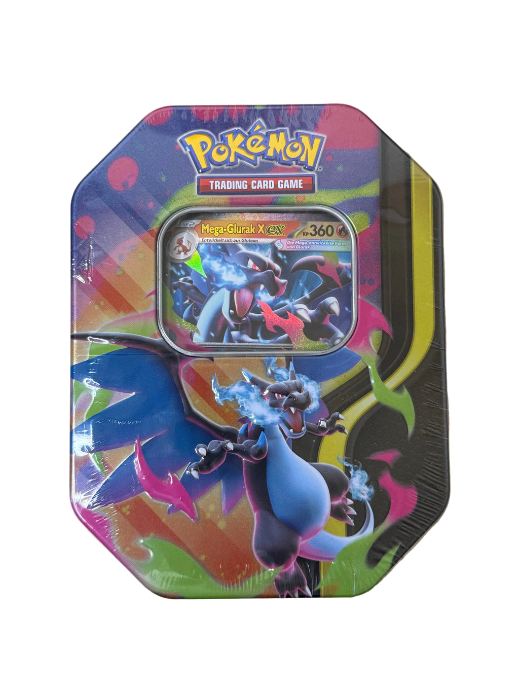 Pokémon Mega Charizard X EX Tin Box (DE)