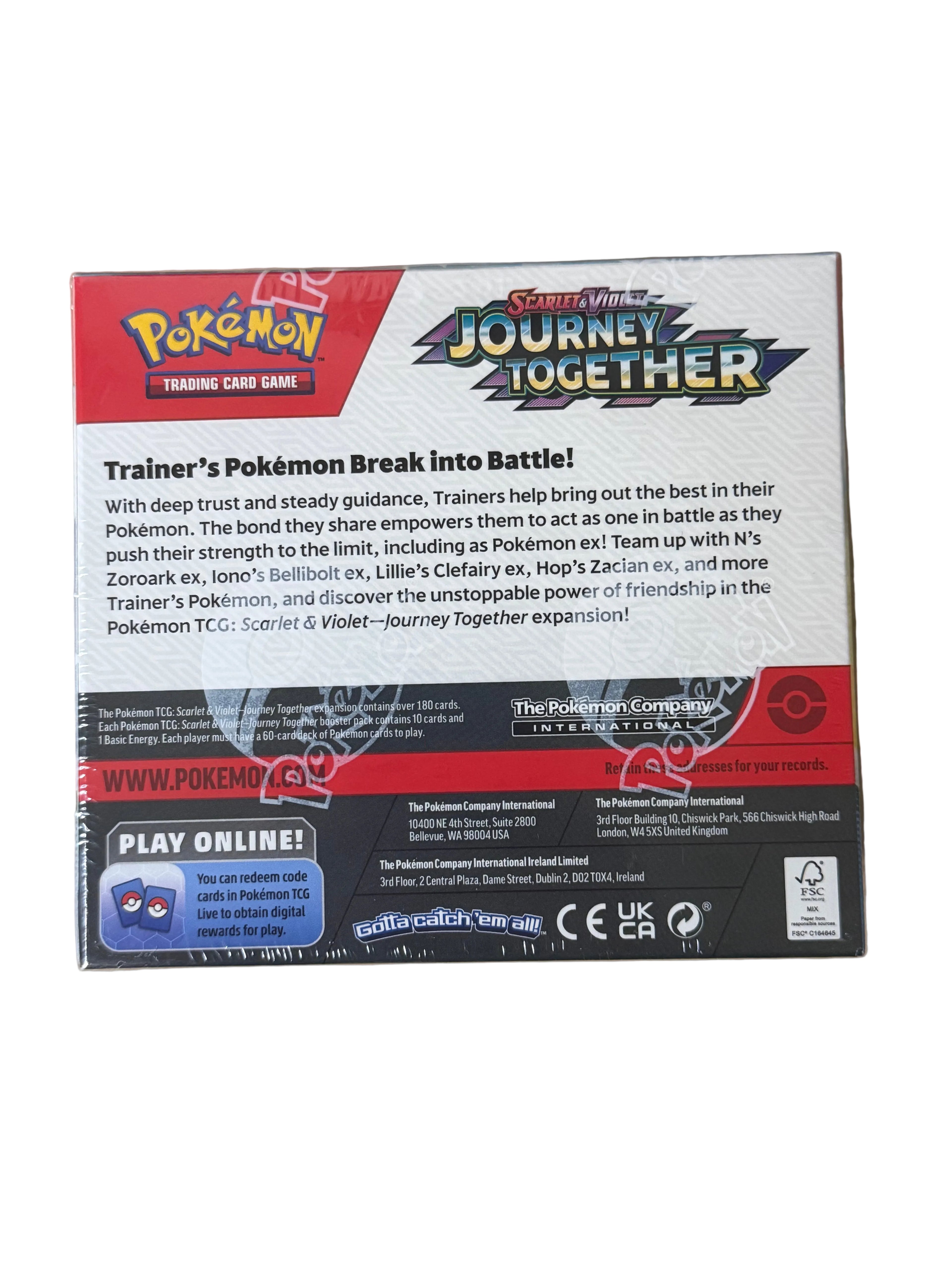 Pokémon TCG Scarlet & Violet Journey Together Booster Display (36 Packs) (EN)