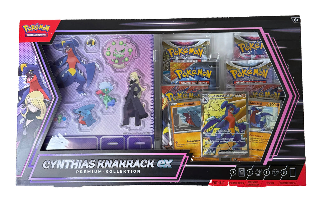 Pokémon Cynthia’s Garchomp EX Premium Collection (DE)
