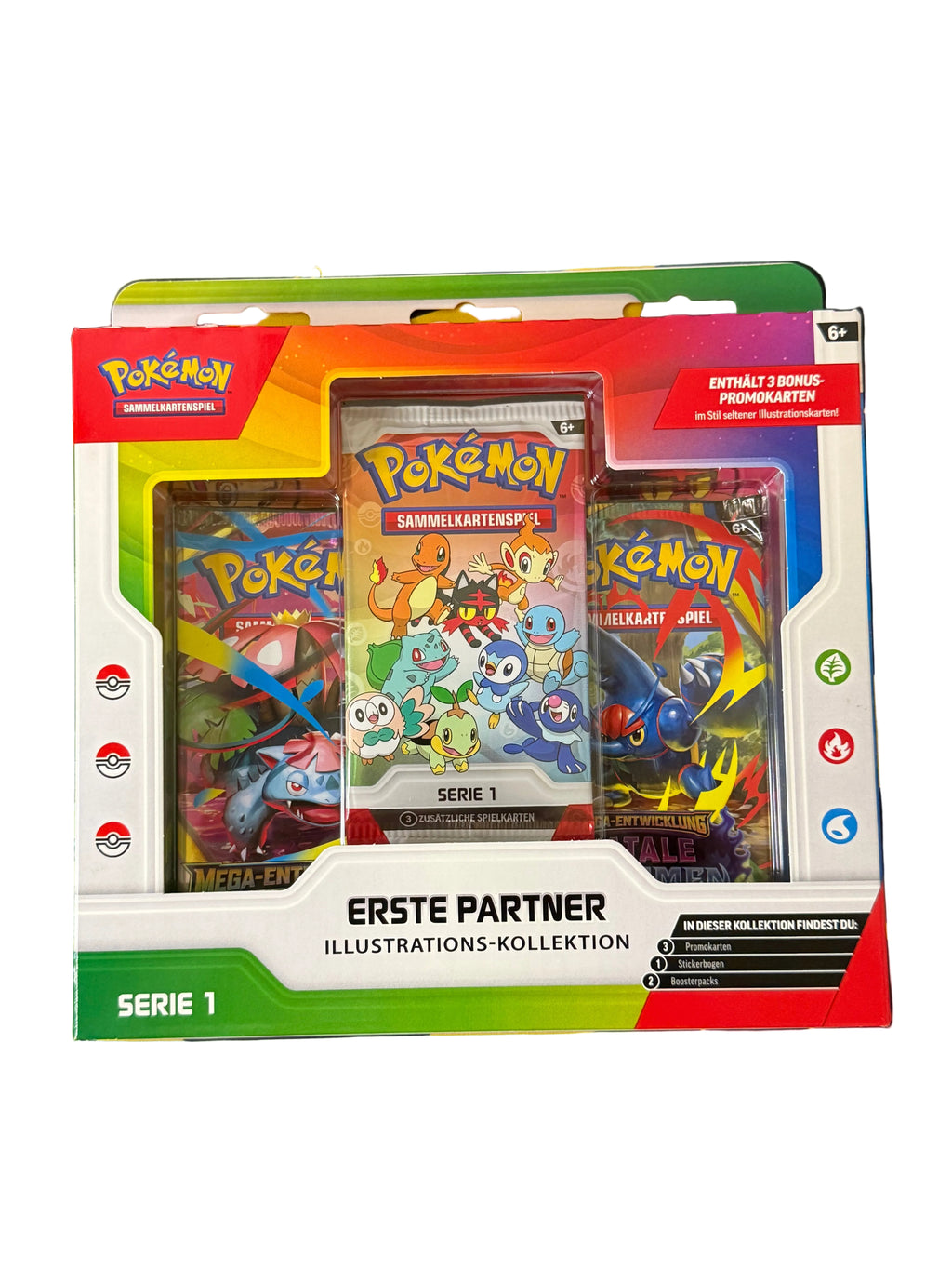 Pokémon First Partner Pack Series 1 Illustration Collection (DE)