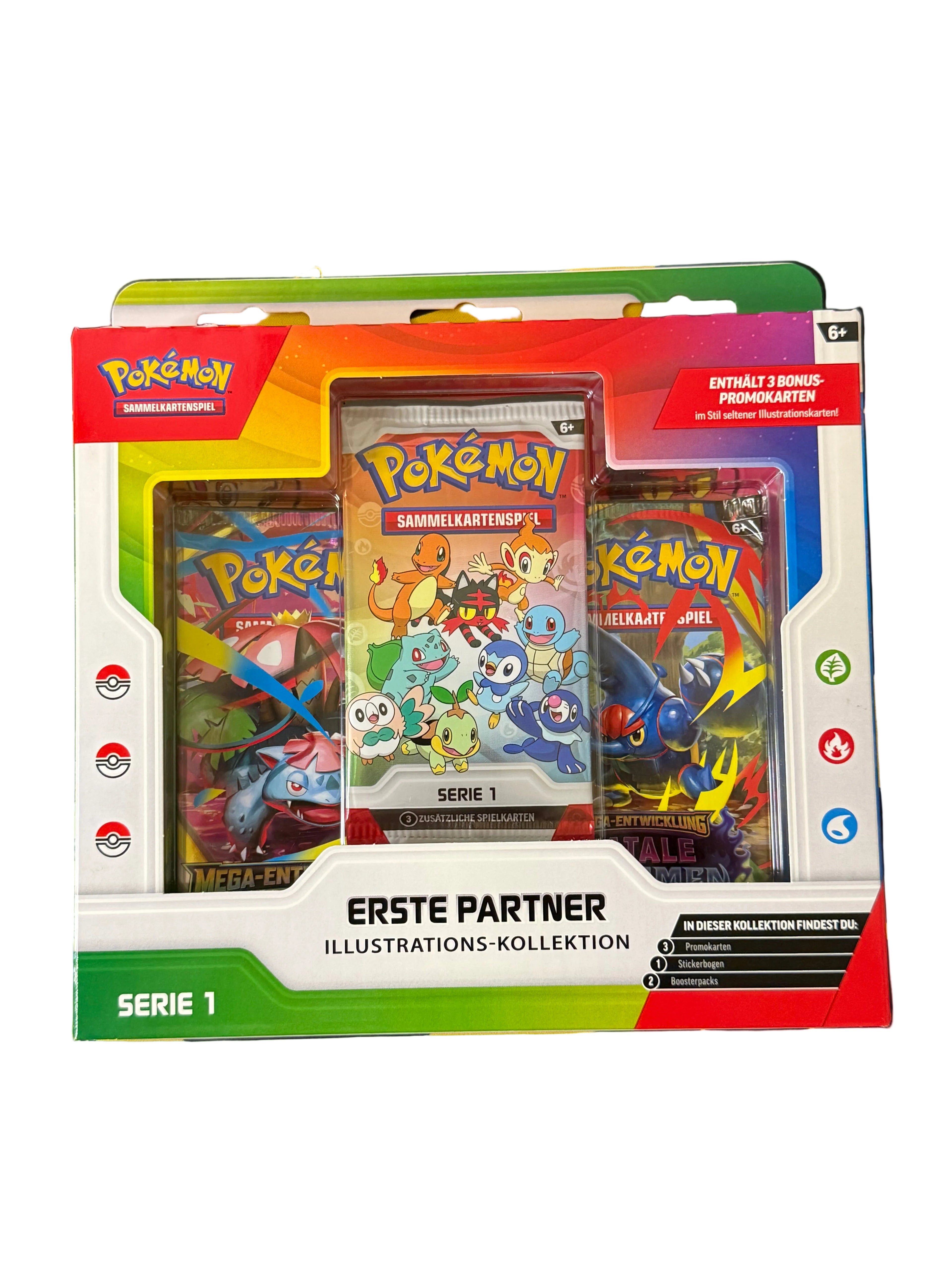 Pokémon First Partner Pack Series 1 Illustration Collection (DE)