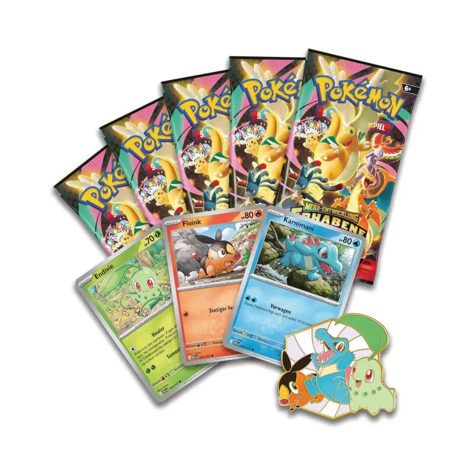 Pokémon First Partner Deluxe Pin Collection (DE)
